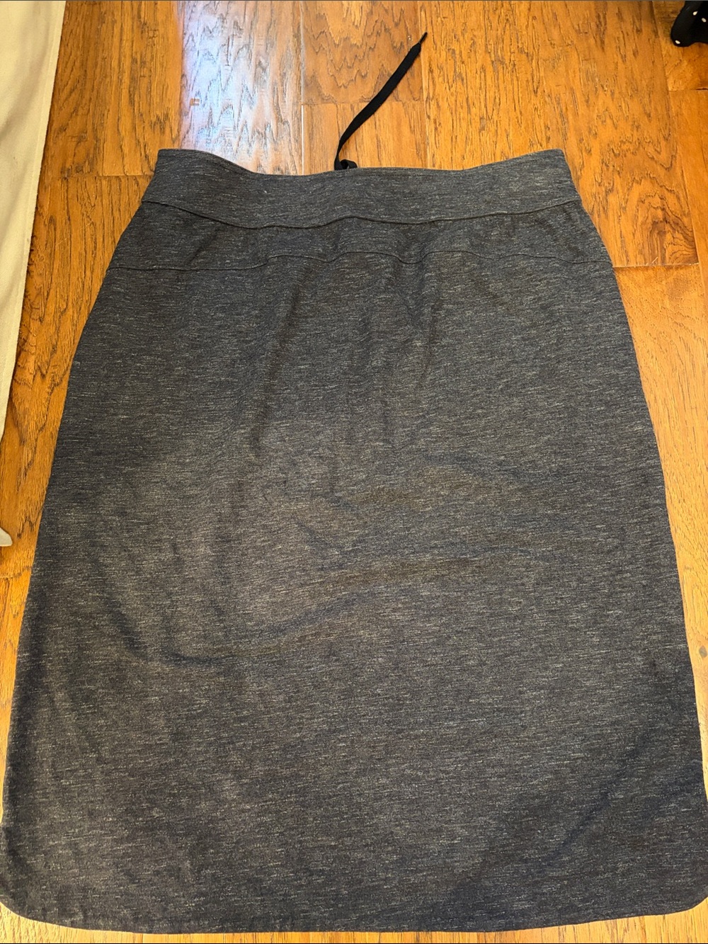 Women's Tek gear Dark Gray Drawstring Knit athletic Skirt large - Picture 5 of 5